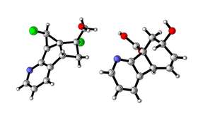 Kristallstrukturen von zwei Produkten aus der Cycloaddition