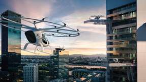  Der Volocopter ist ein senkrecht-startender, voll-elektrischer Multikopter, der für den Personentransport und als Schwerlastdrohne geeignet ist.