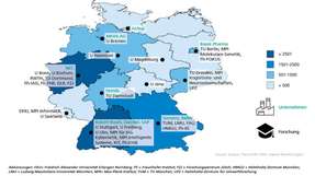 Kompetenzlandkarte auf Basis wissenschaftlicher Publikationen, 2016-2015.